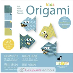 Kids Origami - Poisson - Fridolin