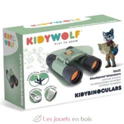 Kidybinoculars Jumelles enfant vertes - Kidywolf