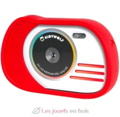 Kidycam Appareil photo et vidéo étanche rouge - Kidywolf