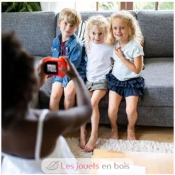 Kidycam Appareil photo et vidéo étanche rouge - Kidywolf
