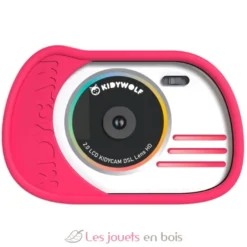 Kidycam Appareil photo et vidéo étanche rose - Kidywolf