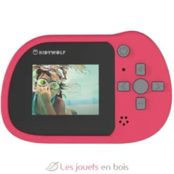 Kidycam Appareil photo et vidéo étanche rose - Kidywolf