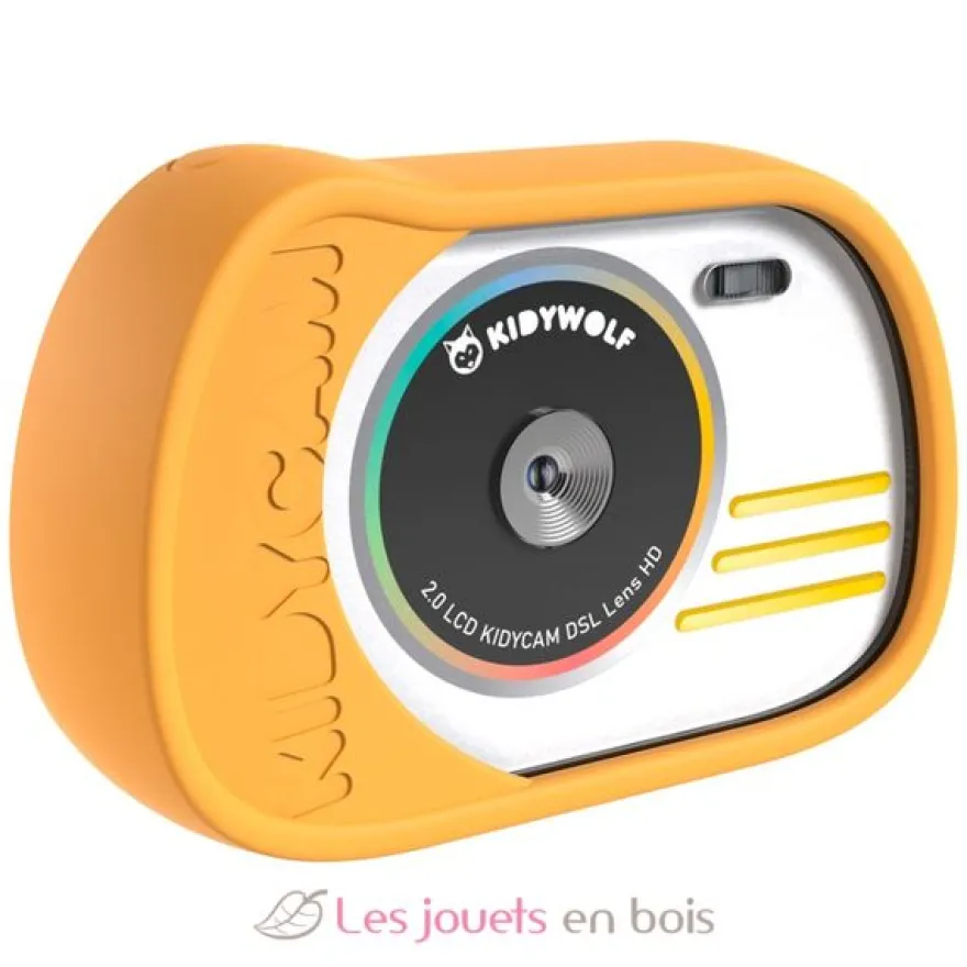 Kidycam Appareil photo et vidéo étanche orange - Kidywolf