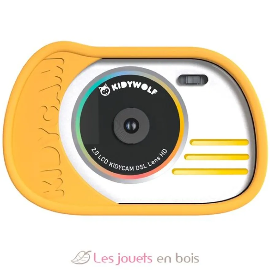 Kidycam Appareil photo et vidéo étanche orange - Kidywolf