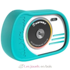 Kidycam Appareil photo et vidéo étanche cyan - Kidywolf