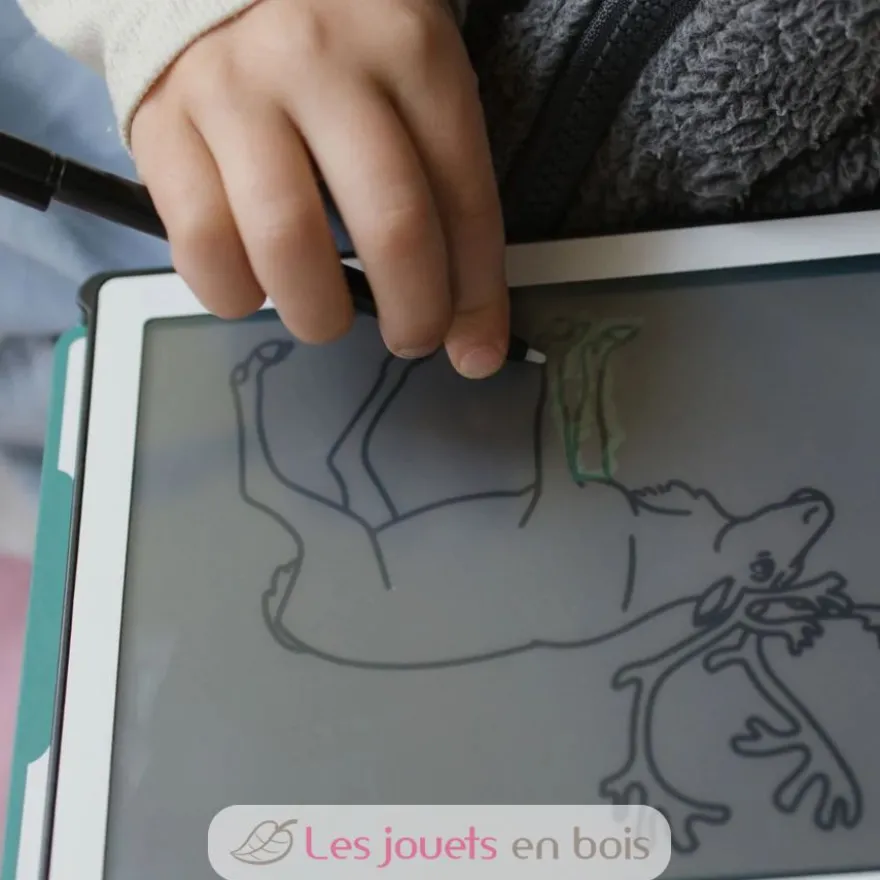 Kidydraw-Mini Tablette à dessin Animaux du monde - Kidywolf