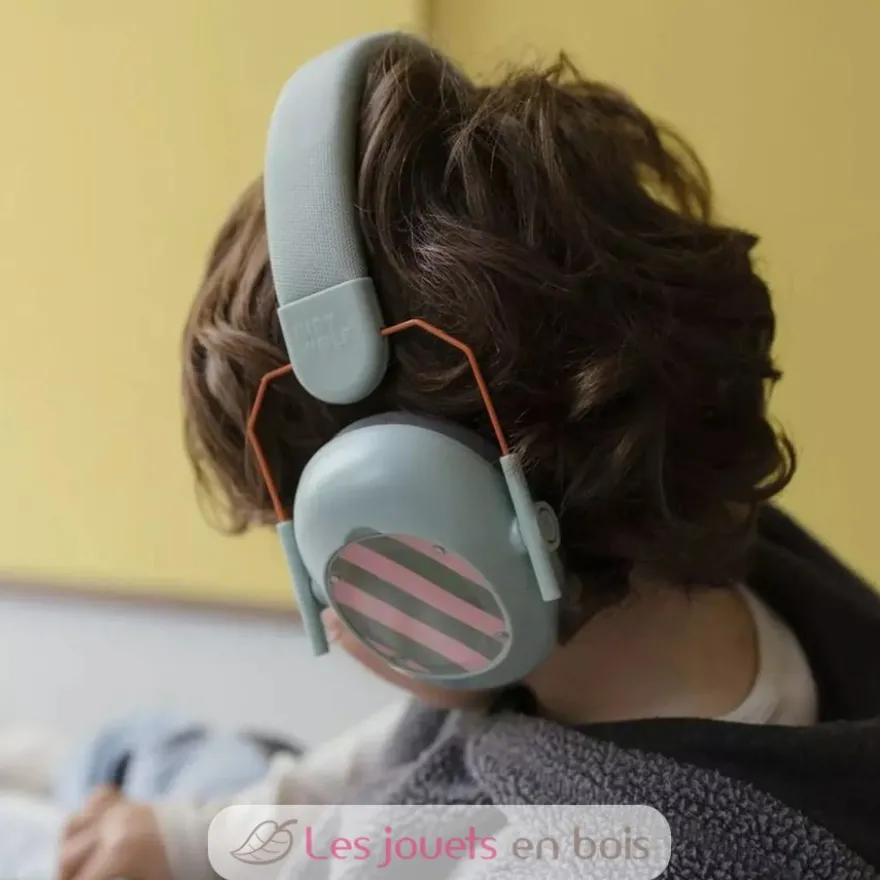Kidynoise Casque anti-bruit enfant vert - Kidywolf
