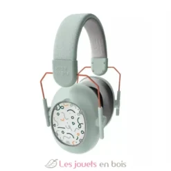 Kidynoise Casque anti-bruit enfant vert - Kidywolf