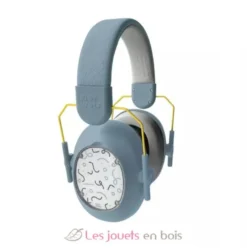 Kidynoise Casque anti-bruit enfant bleu - Kidywolf