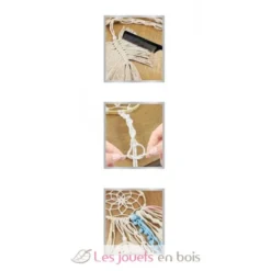 Kit Créatif - Attrape-rêves Macramé - Buki France