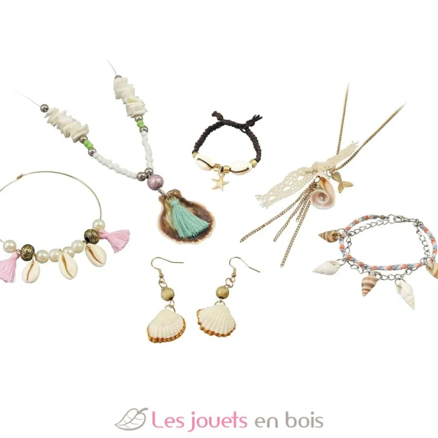 Kit Créatif - Bijoux coquillages - Buki France