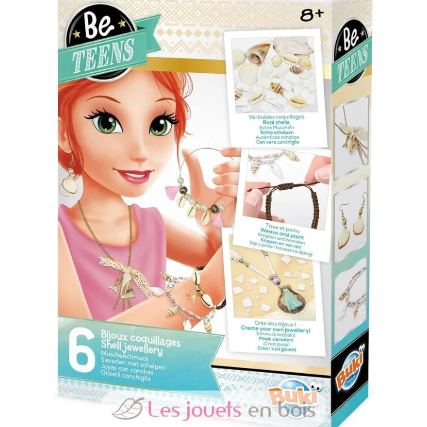 Kit Créatif - Bijoux coquillages - Buki France