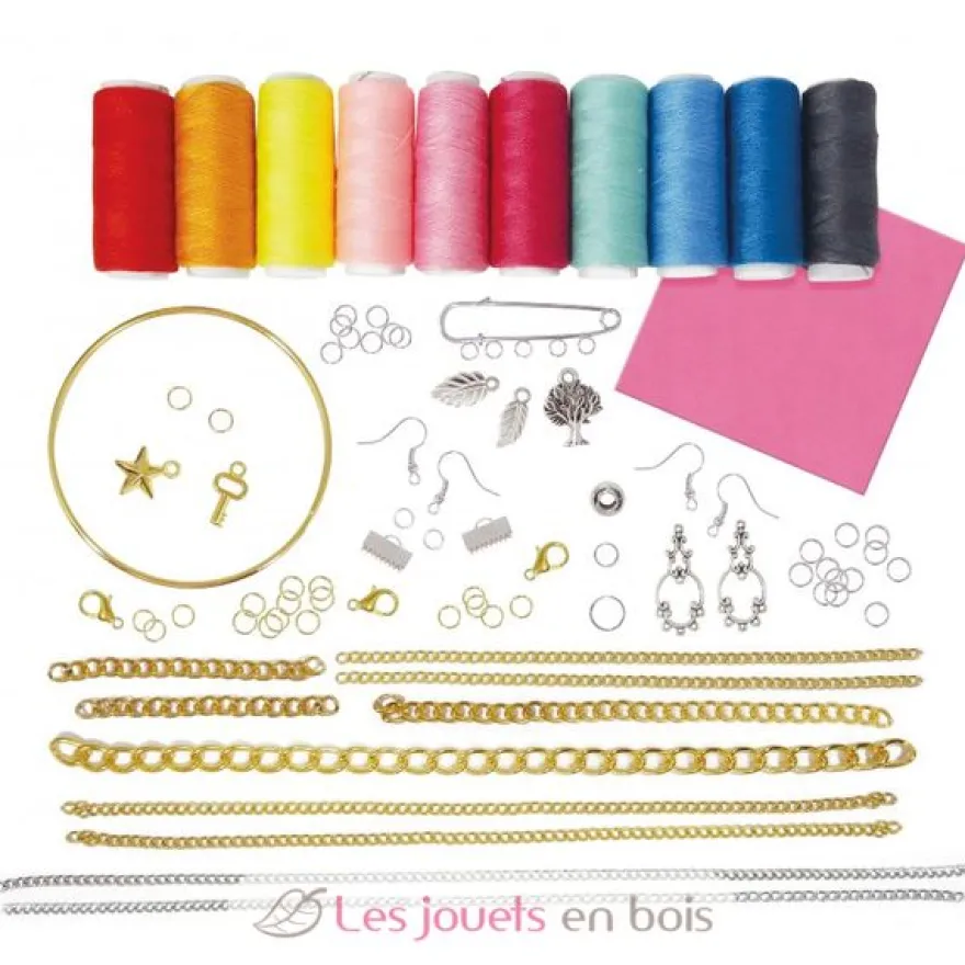 Kit Créatif - Bijoux Pompons - Buki France