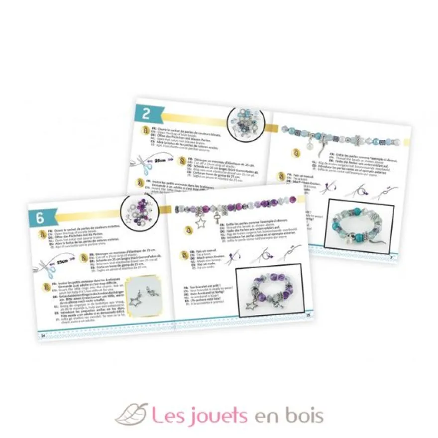Kit Créatif - Bracelets breloques - Buki France