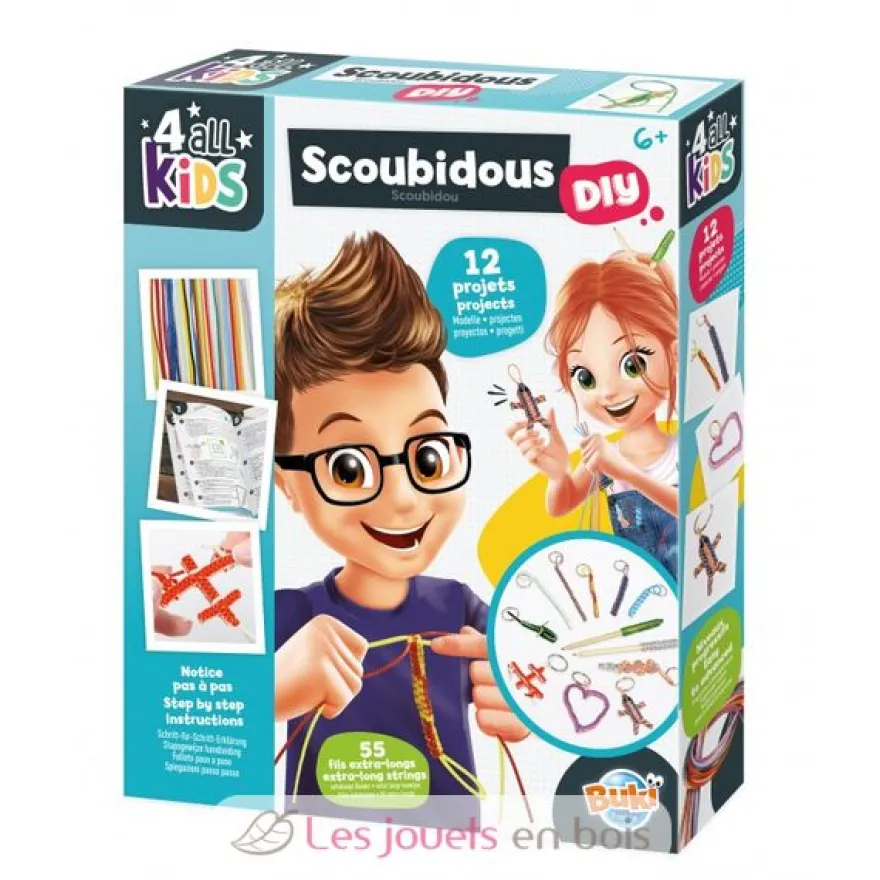 Kit Créatif - Scoubidous - Buki France