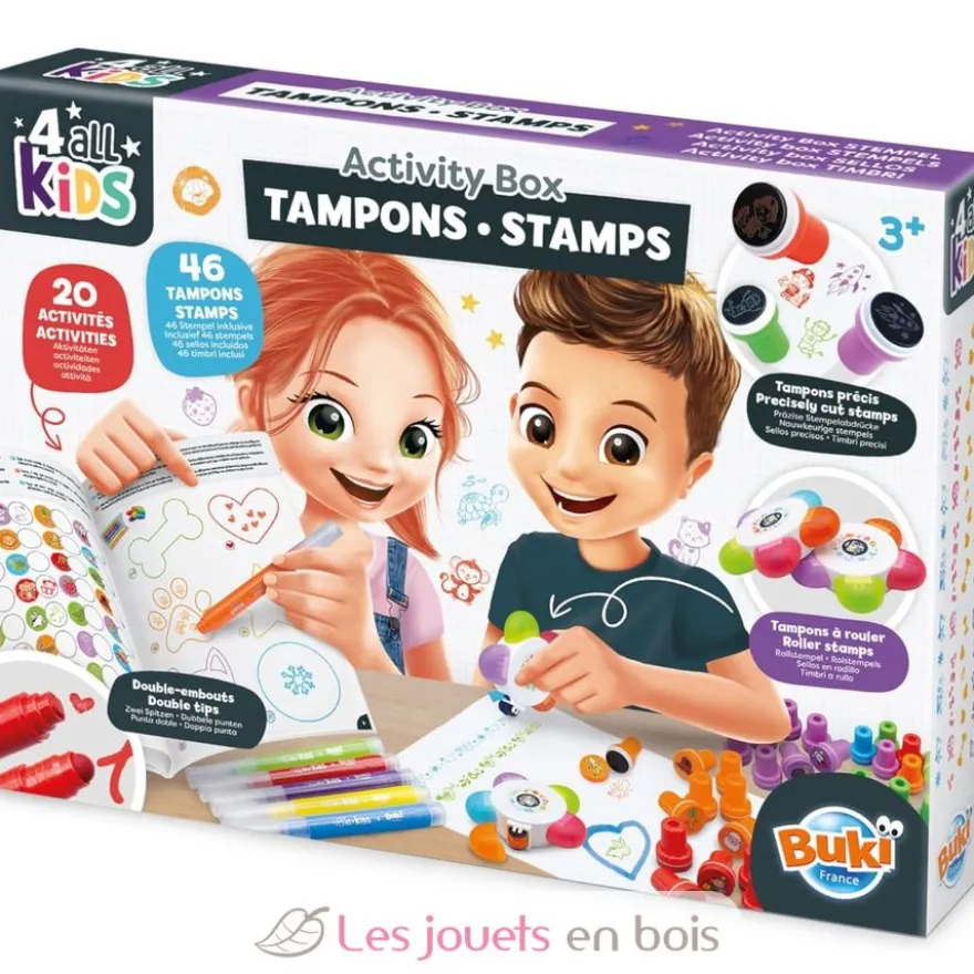 Kit d'activité créative Tampons - Buki France