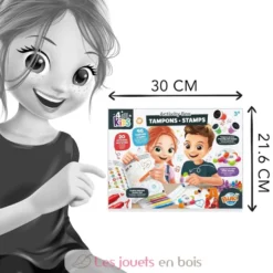 Kit d'activité créative Tampons - Buki France