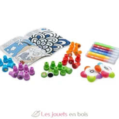 Kit d'activité créative Tampons - Buki France