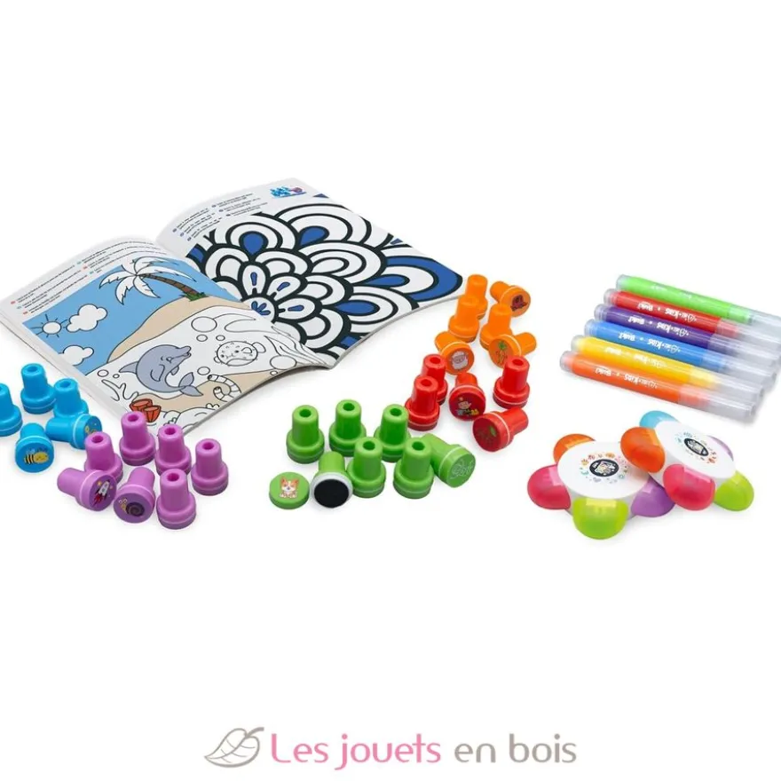 Kit d'activité créative Tampons - Buki France