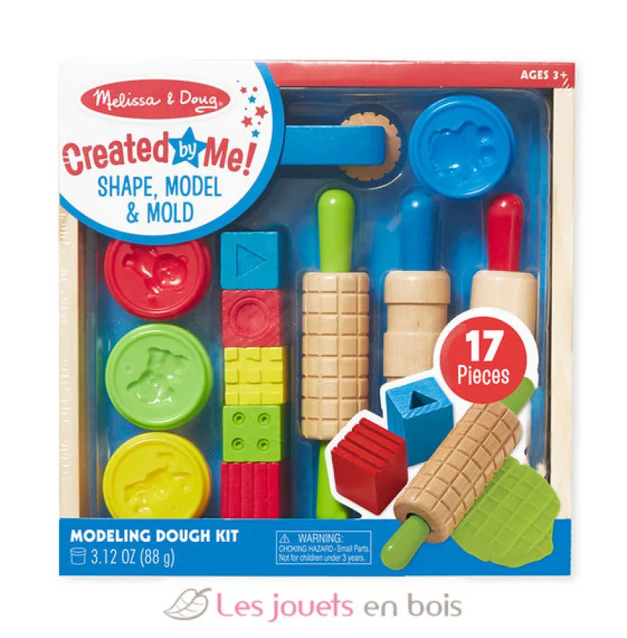 Kit de pâte à modeler en bois - Melissa & Doug