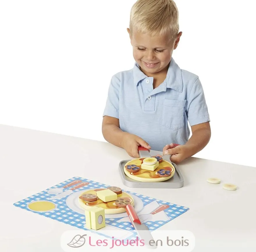 Kit pour pancakes en bois - Melissa & Doug