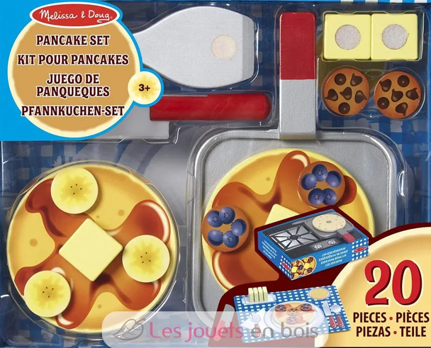 Kit pour pancakes en bois - Melissa & Doug