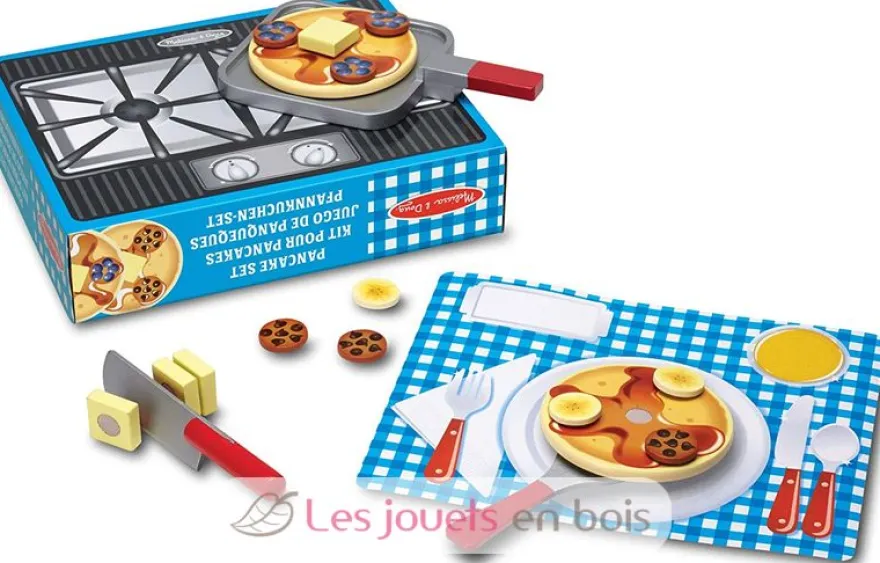 Kit pour pancakes en bois - Melissa & Doug