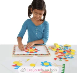 Kit tableau et motifs magnétiques - Melissa & Doug