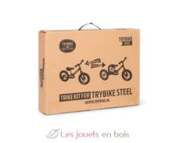 Kit Tricycle Trybike acier - pneus noir - Trybike