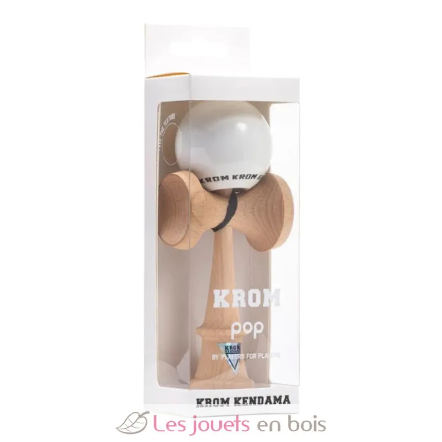Krom Kendama Pop Lol Blanc - KROM Kendama