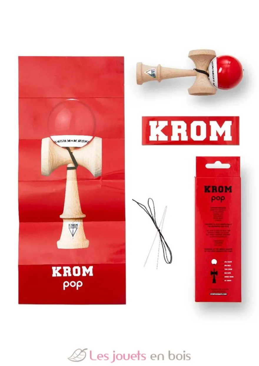 Krom Kendama Pop Lol Rouge - KROM Kendama