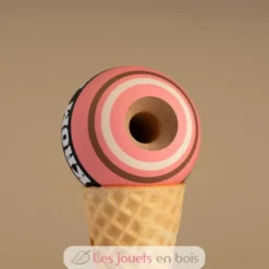 Krom Kendama Strogo Neapolitan Strawberry - KROM Kendama