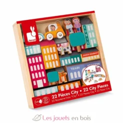 Kubix 22 pièces City - Janod