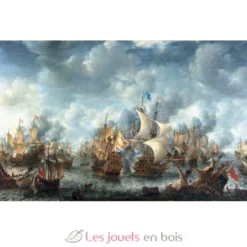 La bataille de Scheveningen d'Abrahamsz - Puzzle Michèle Wilson