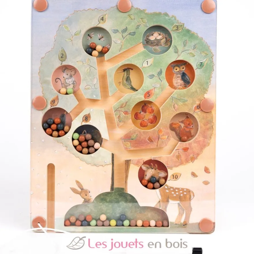Labyrinthe magnétique coloré Arbre - Egmont Toys