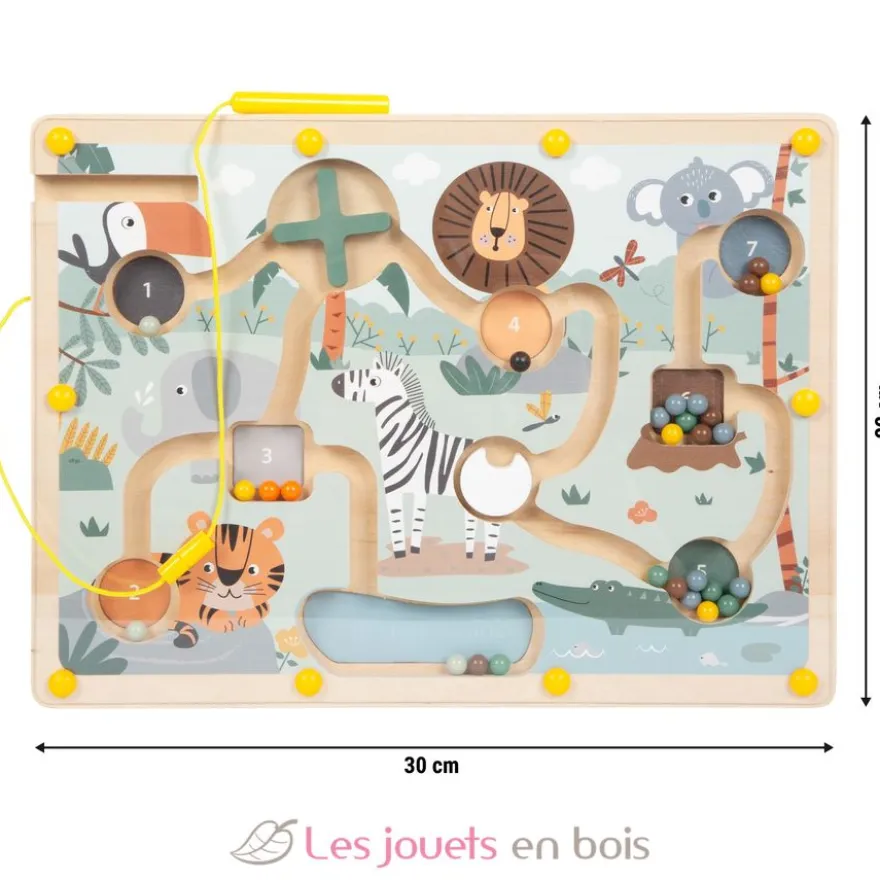 Labyrinthe magnétique Safari - Small Foot company