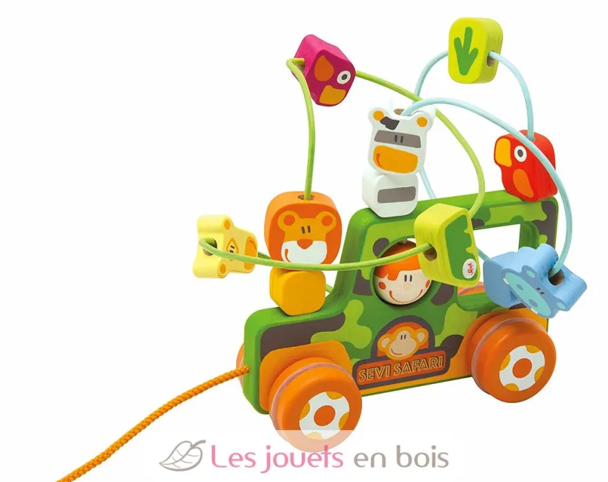 Labyrinthe Safari avec roues - Sevi