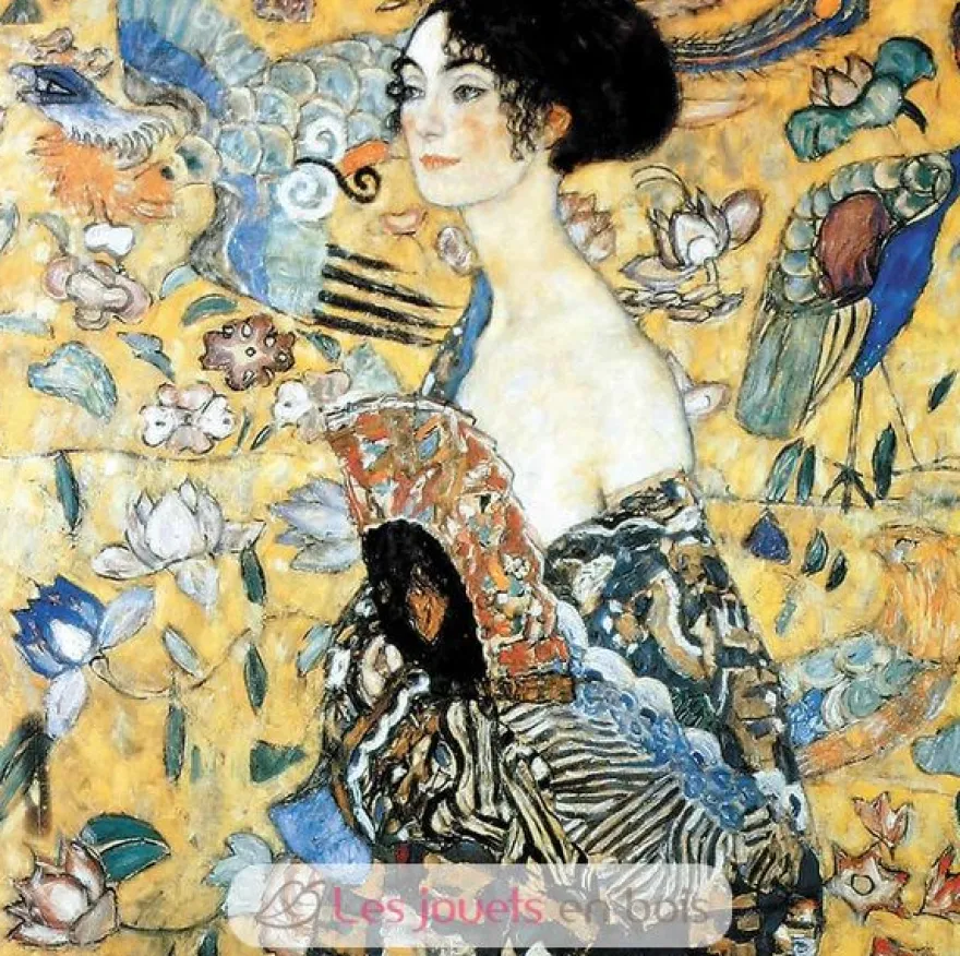 La dame à l'éventail de Klimt - Puzzle Michèle Wilson