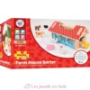 La ferme aux animaux en bois - Trieur de formes - Bigjigs Toys