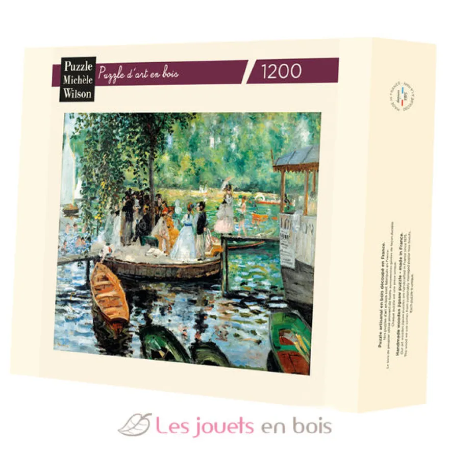 La Grenouillère de Renoir - Puzzle Michèle Wilson