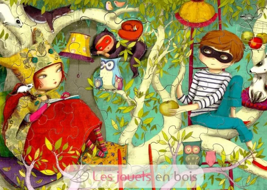 La Lecture de Sophie Lebot - Puzzle Michèle Wilson