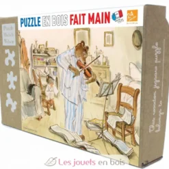La leçon de musique de Vincent - Puzzle Michèle Wilson