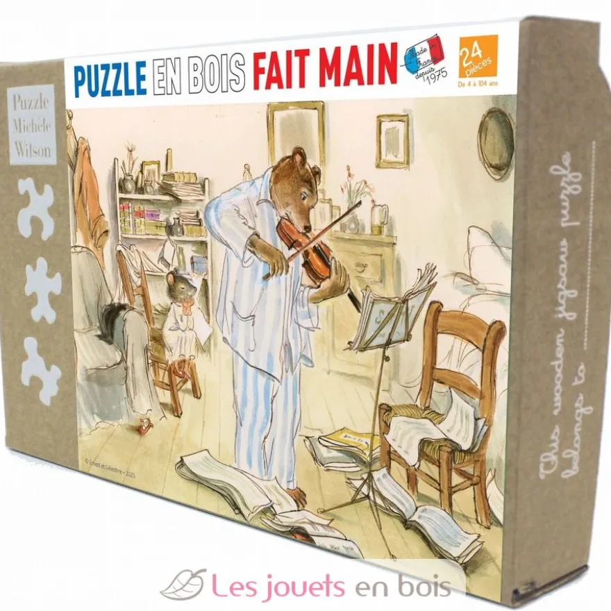 La leçon de musique de Vincent - Puzzle Michèle Wilson