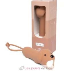 Lampe de poche en silicone Chien marron - Little L