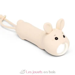 Lampe de poche en silicone Lapin beige - Little L