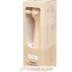 Lampe de poche en silicone Lapin beige - Little L