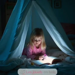 Lampe de poche en silicone Licorne violette - Little L