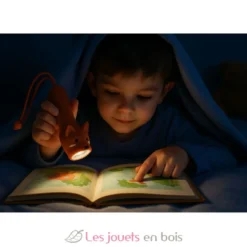 Lampe de poche en silicone Renard roux - Little L
