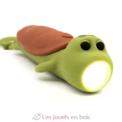 Lampe de poche en silicone Tortue verte - Little L