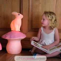Lampe grand champignon rose - Egmont Toys